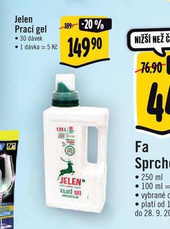 Jip Jelen prací gel nabídka
