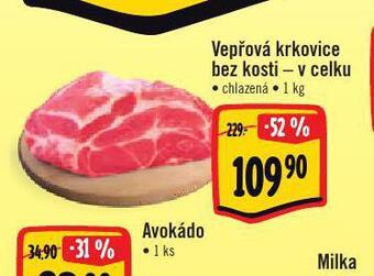 Albert Vepřová krkovice bez kosti nabídka