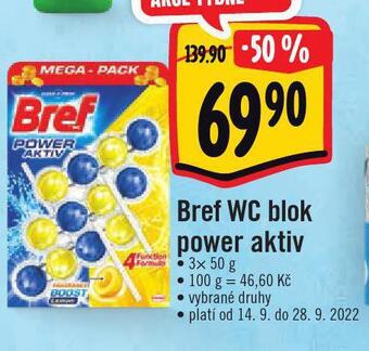 Jip Bref wc blok power aktiv nabídka