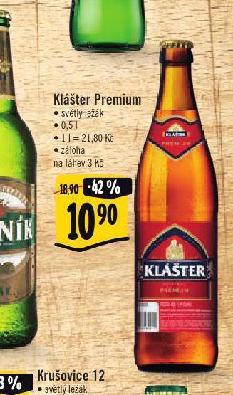 Albert Pivo klášter nabídka