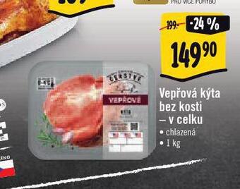 Albert Vepřová kýta bez kosti nabídka