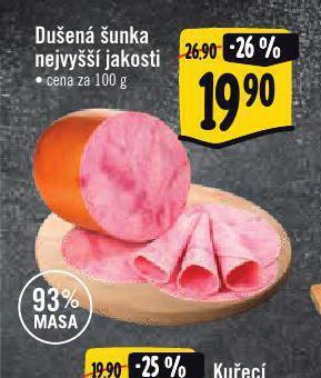 Albert Dušená šunka nabídka