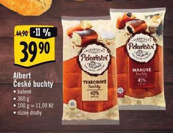 Albert České buchty nabídka