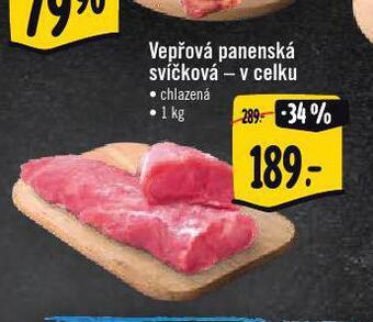 Albert Vepřová panenská svíčková nabídka