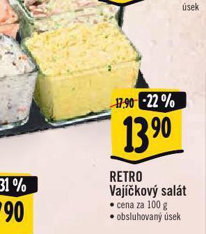 Albert Vajíčkový salát nabídka