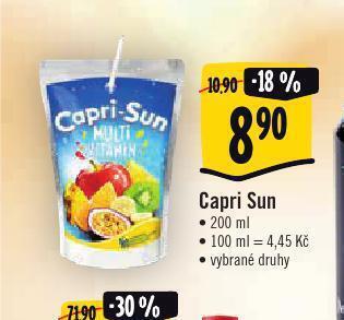 Albert Capri sun nabídka