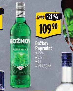 Albert Božkov peprmint nabídka