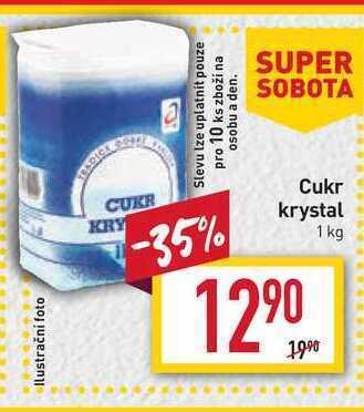 Billa Cukr krystal 1kg nabídka