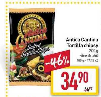 Billa Antica cantina tortilla chipsy 200 g nabídka