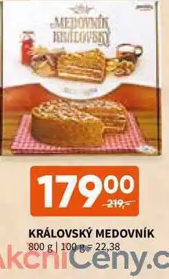 Terno Královský medovník 800 g nabídka