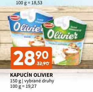 Terno Kapucín olivier 150 g nabídka