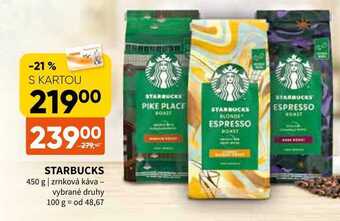 Terno Starbucks 450 g nabídka
