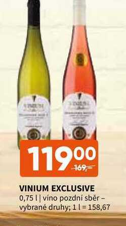 Terno Vinium exclusive 0,75 l nabídka