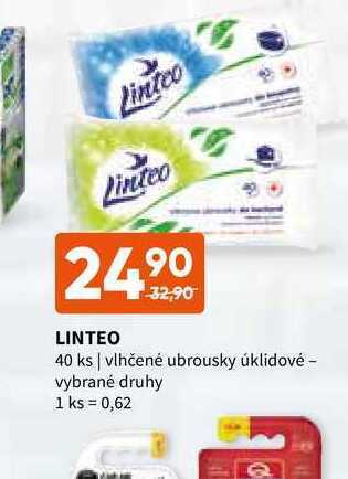 Terno Linteo vlhčené ubrousky 40 ks nabídka