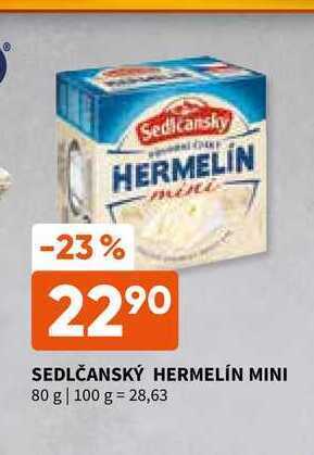 Terno Sedlčanský hermelín mini 80 g nabídka