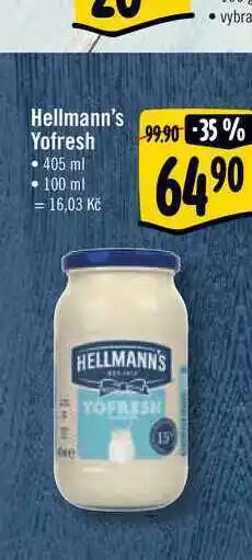Albert Hellmann's yofresh 405 ml nabídka