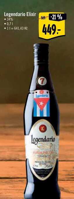 Albert Legendario elixir 0,7 l nabídka