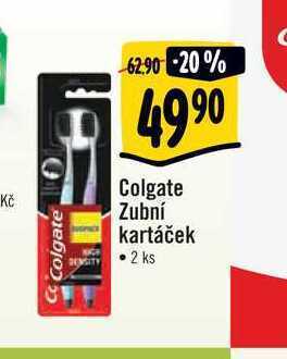 Albert Colgate zubní kartáček • 2 ks nabídka