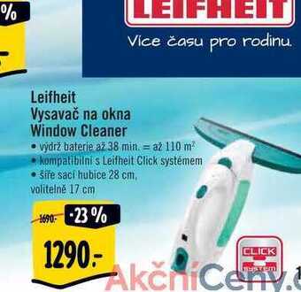 Albert Leifheit vysavač na okna window cleaner nabídka