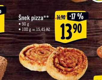 Albert Šnek pizza 90 g nabídka