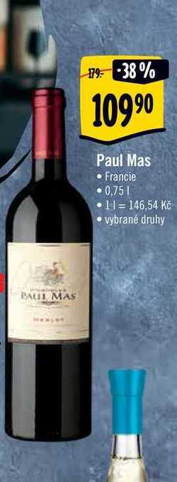 Albert Paul mas 0,75 l nabídka
