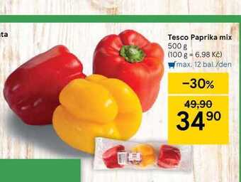 Tesco Tesco paprika mix 500 g nabídka