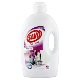 Tesco Savo prací gel 70 dávek, vybrané druhy nabídka