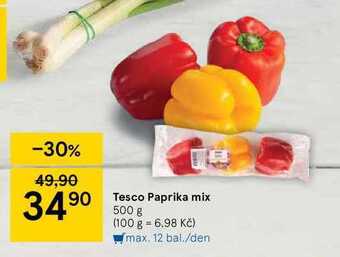 Tesco Tesco paprika mix 500 g nabídka