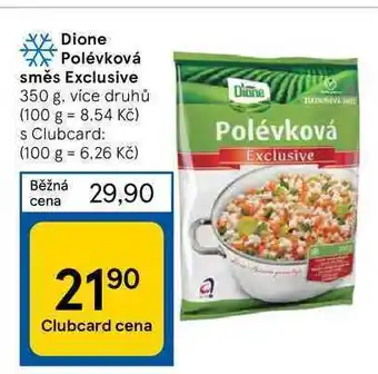 Tesco Dione polévková směs exclusive 350 g nabídka