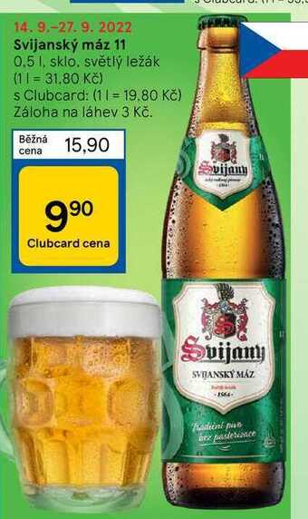 Tesco Svijanský máz 11 0,5 l nabídka