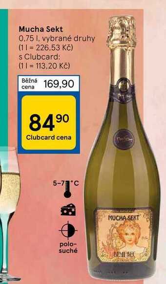 Tesco Mucha sekt 0,75 l nabídka