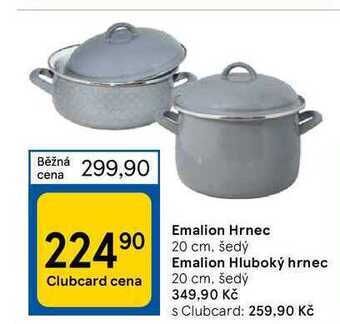 Tesco Emalion hrnec 20 cm nabídka