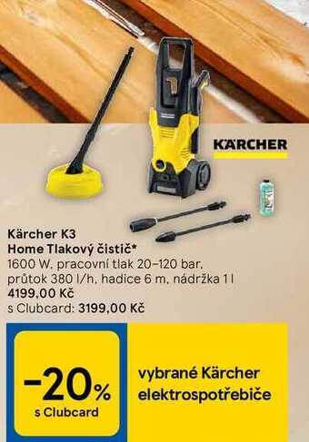Tesco Kärcher k3 home tlakový čistič* nabídka