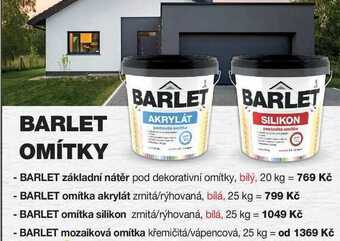 Barlet základní nátěr pod dekorativní omítky, bílý, 20 kg
