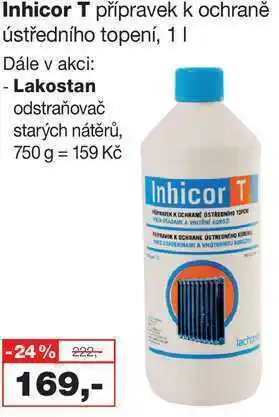 Inhicor t přípravek k ochraně ústředního topení, 1l