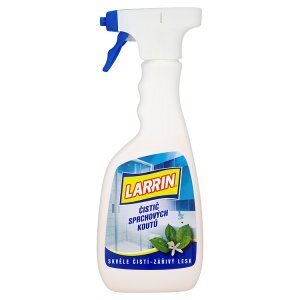 Barvy a laky drogerie Larrin čistič sprchových koutů 500ml nabídka