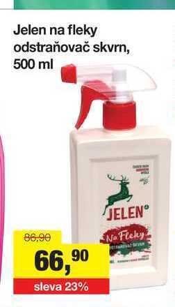 Jelen na fleky odstraňovač skvrn, 500 ml