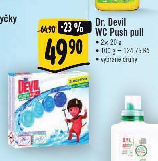 Albert Dr. devil wc push pull nabídka