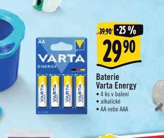 Albert Baterie varta energy nabídka