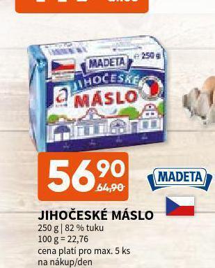 Terno Jihočeské máslo nabídka