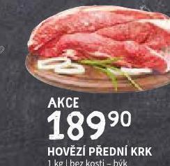 Terno Hovězí přední krk nabídka