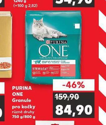 Kaufland Purina one granule pro kočky nabídka