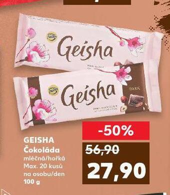 Geisha čokoláda