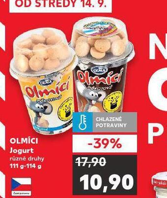 Kaufland Olmíci jogurt nabídka