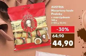 Kaufland Austria mozartovy koule pralinky nabídka