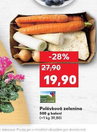 Kaufland Polévková zelenina nabídka