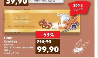 Kaufland Lindt čokoláda nabídka
