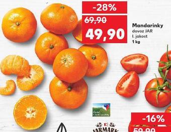Kaufland Mandarinky nabídka