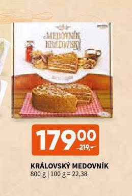 Terno Královský medovník nabídka