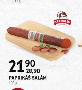 Terno Paprikáš salám nabídka